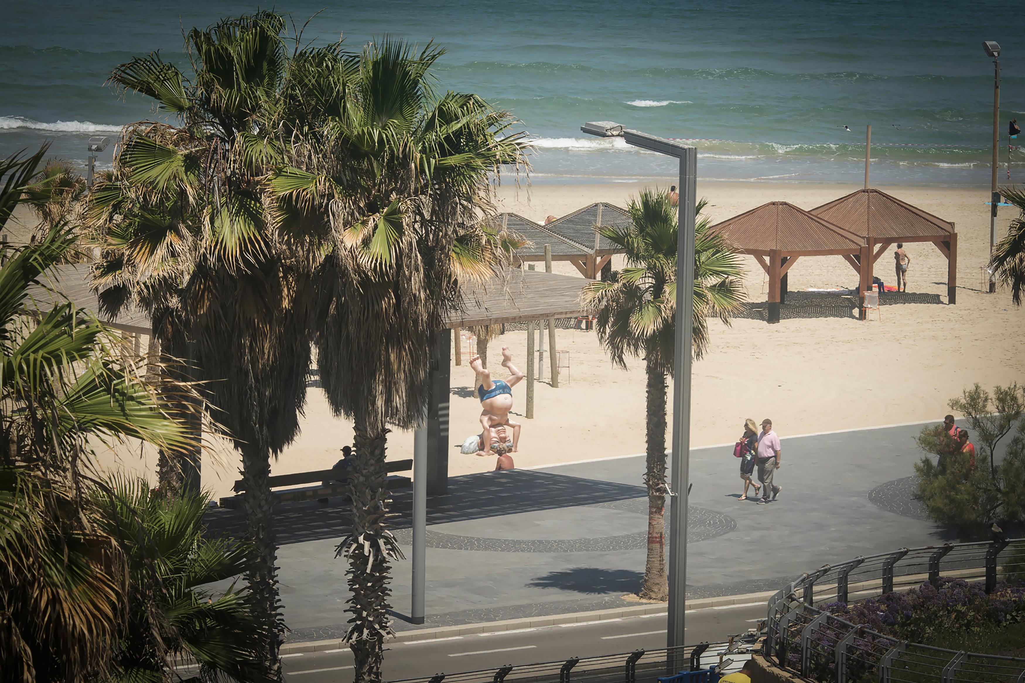 Dream Beach 98 Hotel And Spa Tel-Aviv Kültér fotó