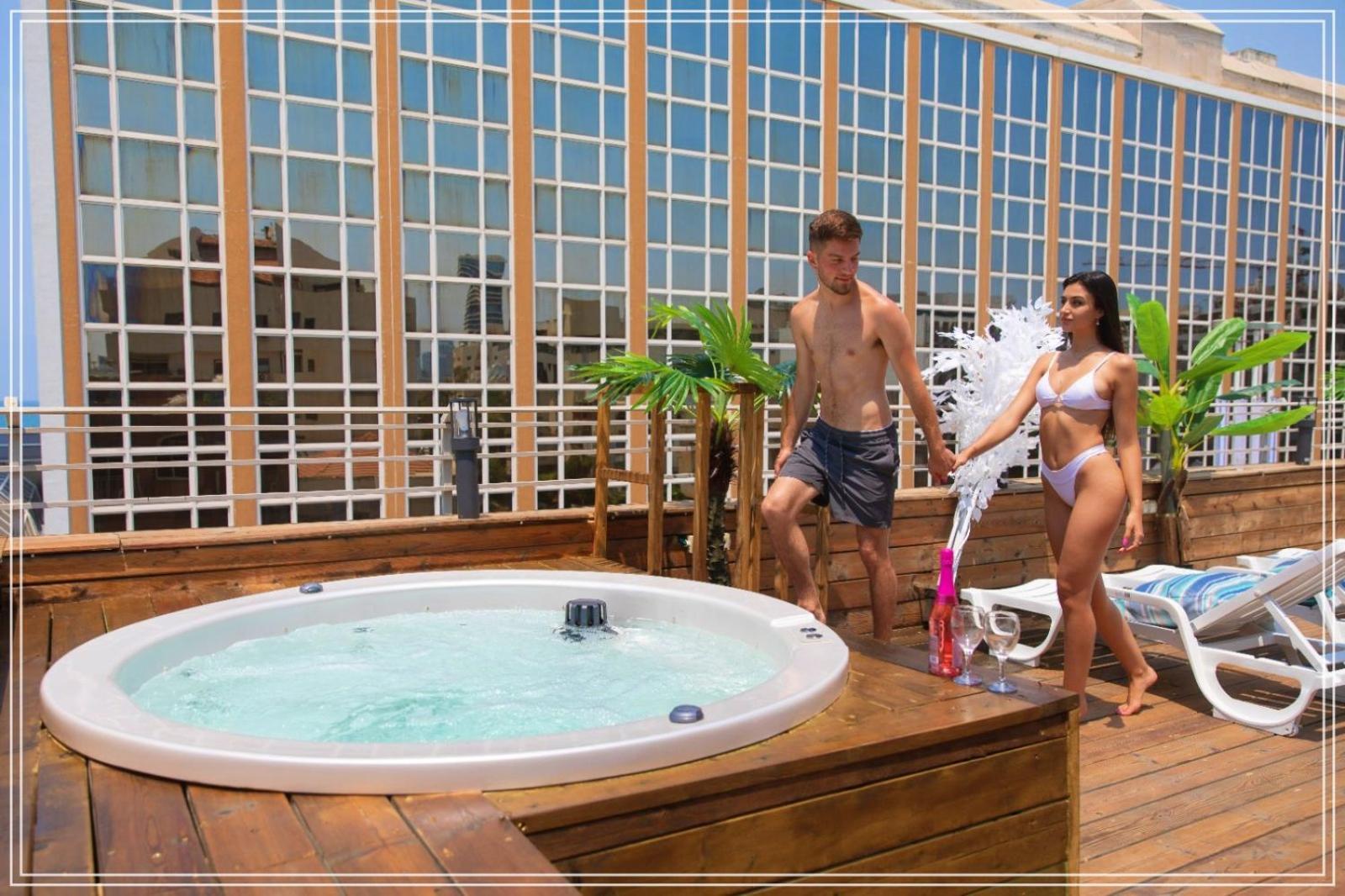 Dream Beach 98 Hotel And Spa Tel-Aviv Kültér fotó