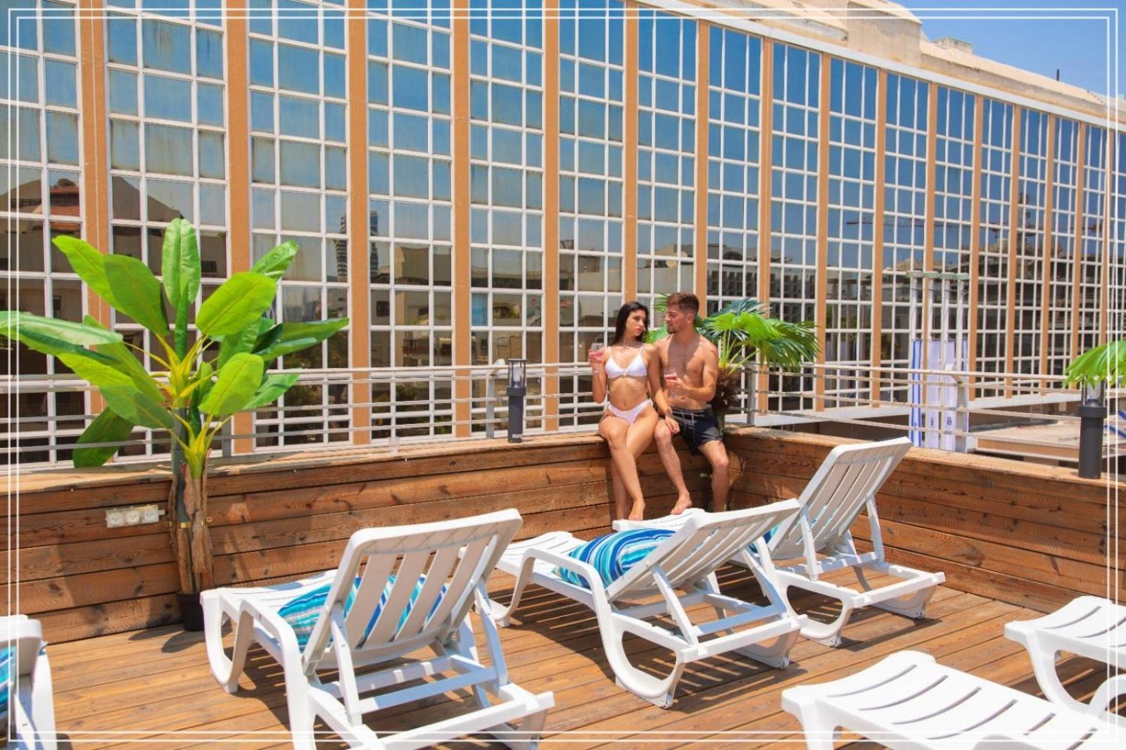 Dream Beach 98 Hotel And Spa Tel-Aviv Kültér fotó
