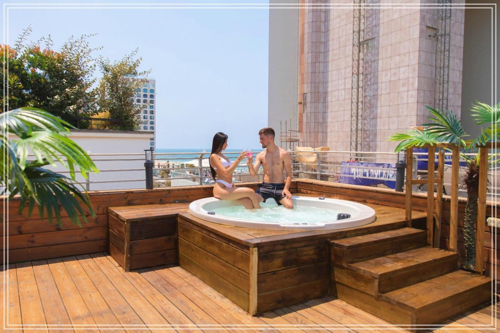 Dream Beach 98 Hotel And Spa Tel-Aviv Kültér fotó